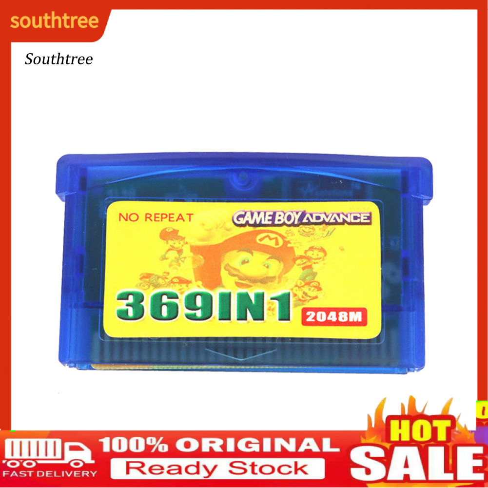 SOU_ 369 in 1 US Version Game Cartridge การ์ดเกมสําหรับ GameBoy Advance