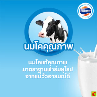 โฟร์โมสต์ นมยูเอชที รสจืด 225 มล. แพ็ค 6
