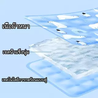 ️ที่นอนระบายความร้อนสำหรับสุนัข ที่นอนระบายความร้อนสำหรับแมว ที่นอนระบายความร้อนแบบเจลสำหรับสัตว์เลี้ยง