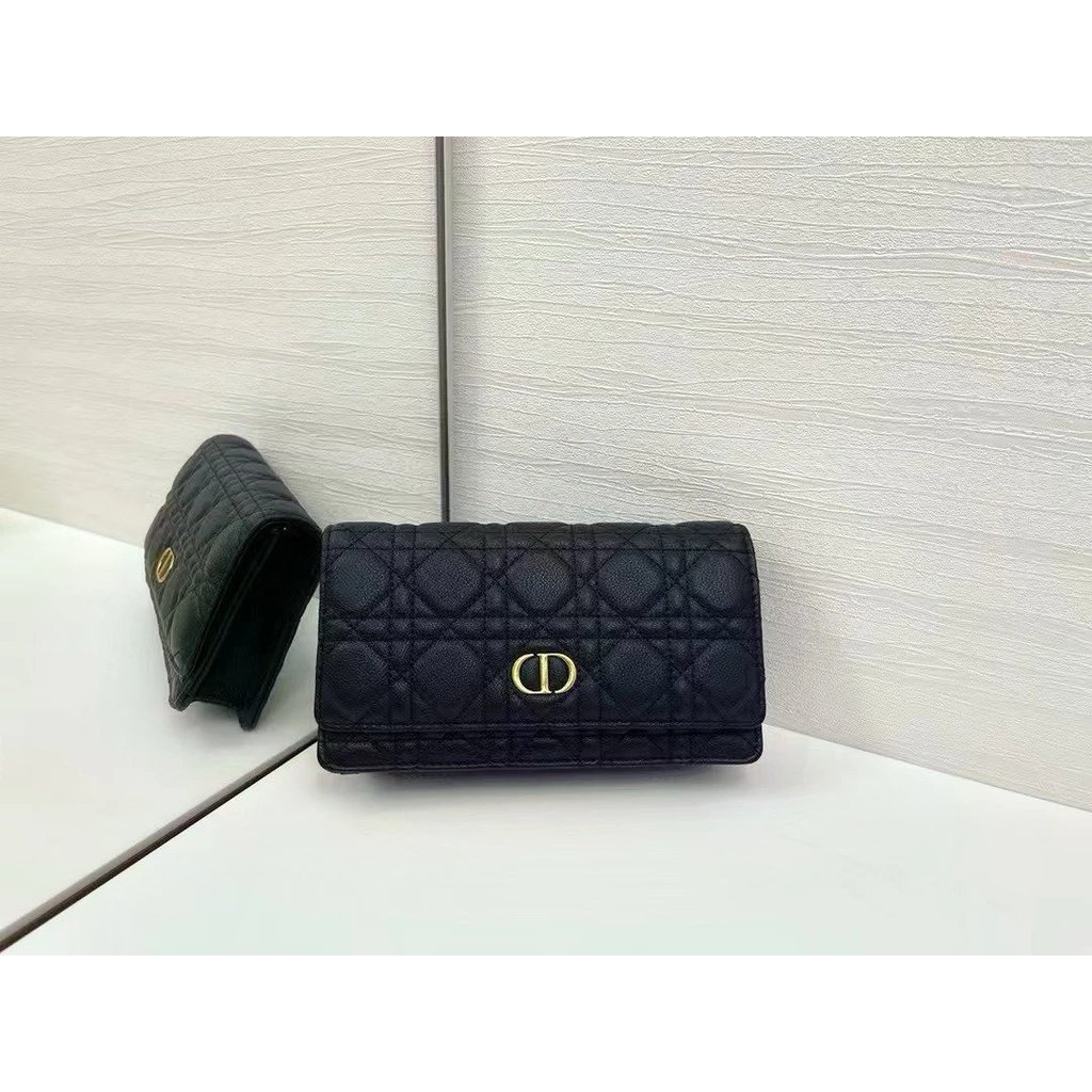กระเป๋าคลัทช์สายโซ่ Dior Collection Caro Series 5134