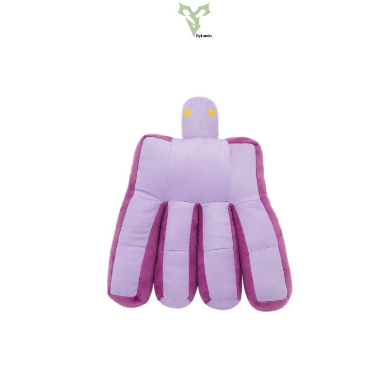 Rytanda น่ารัก Ro-blox Forsaken Ben ของเล่นตุ๊กตาสําหรับเด็กเด็กผู้หญิงสีม่วงปาล์มหมอนยัดไส้นุ่ม Plu