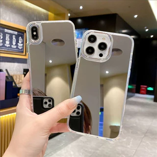 【MIRROR CASE】เคสไอโฟน เคส iPhone 16/15 Pro Max/14/13/12/11/XS/XR แบบแข็งผิวกระจกแวววาว + กันกระแทก 360°!