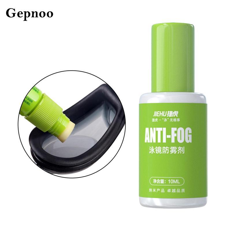 Gepnoo 10ml Anti-Fog Agent สำหรับดำน้ำ ว่ายน้ำ และทำความสะอาดกระจกหน้ากากแว่นตาหมวกกันน็อก