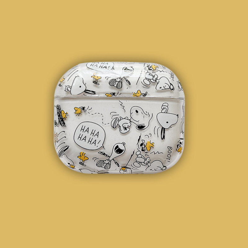 airpods 4 case เคส airpods Snoopy เหมาะสําหรับ Apple AirPods Pro2 รุ่นหูฟัง Apple AirPods3 เคสป้องกัน Hard 23 รุ่นสไตล์ใหม่ไร้สายตัดเสียงรบกวน Apple airpods4 เคสหูฟัง Taike pro3 รุ่น