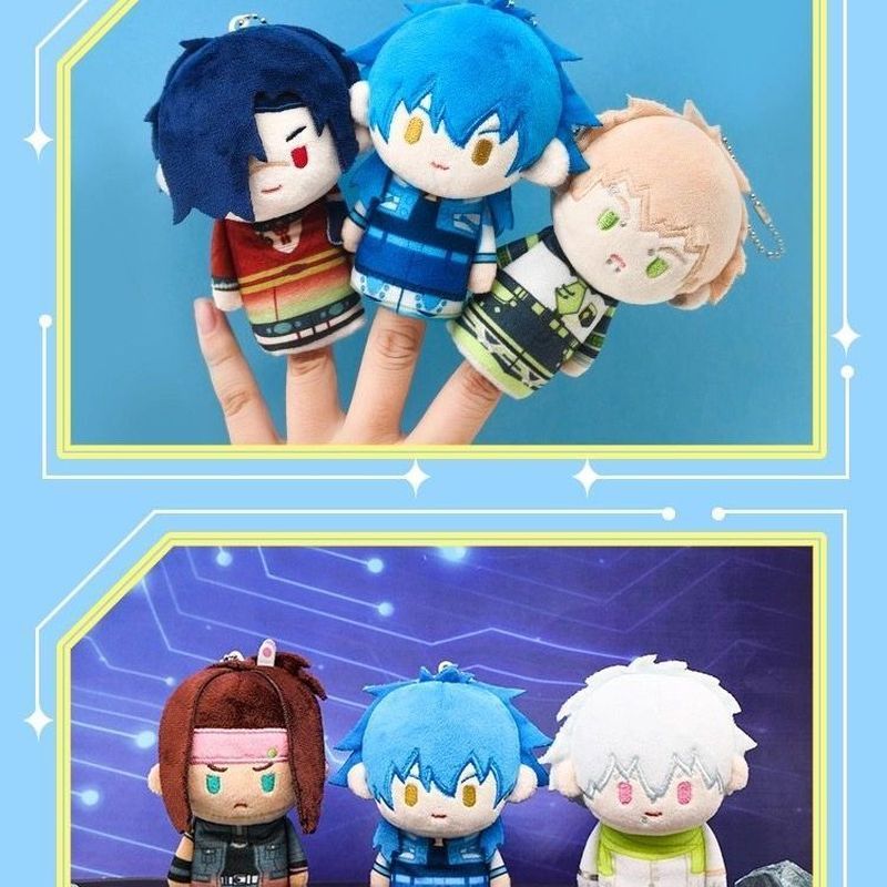 Nullset Dramatic Murder Finger Puppet Series พวงกุญแจตุ๊กตาอะนิเมะ สินค้า Aoba Kujaku