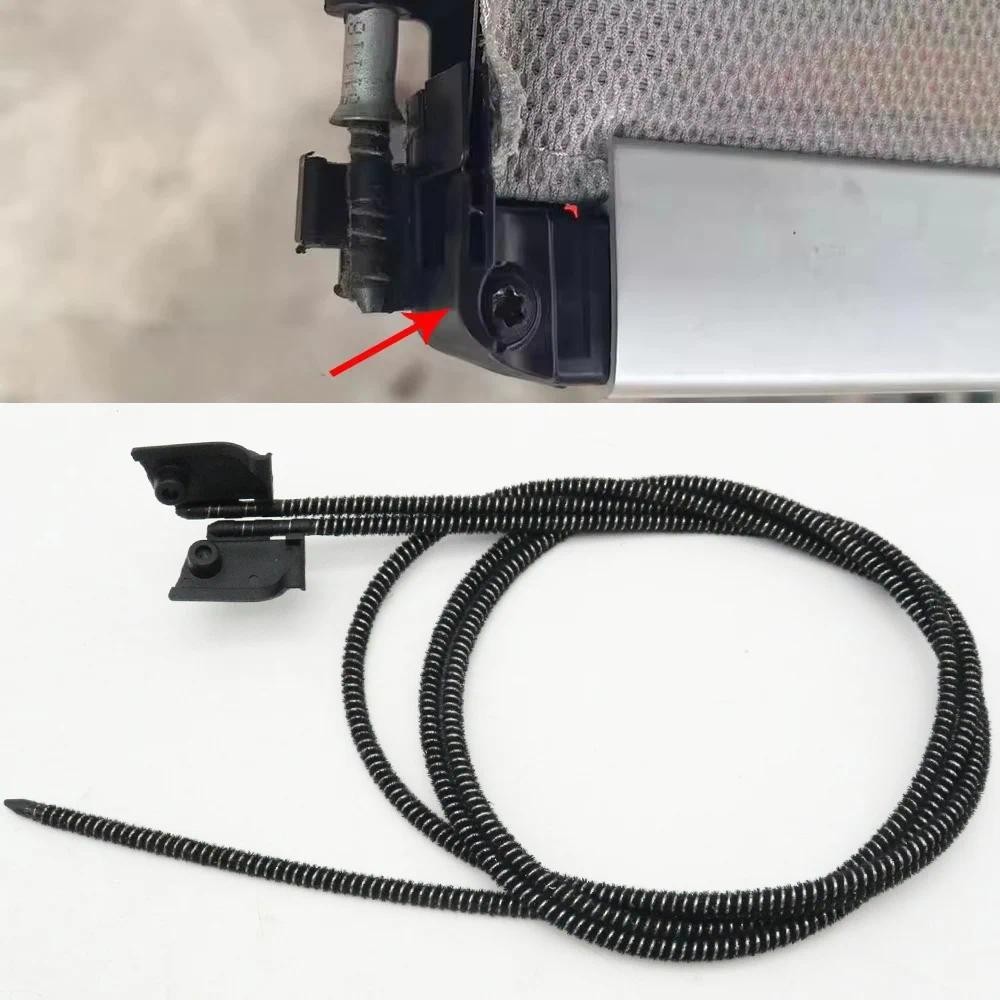 1 คู่ Sunroof แก้วสไลด์ป้องกันหัวเข็มขัดสาย Skylight Roller Blind Panoramic ดึงลวดสําหรับ Audi A8 D4