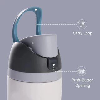 ฝาเปลี่ยน Owala FreeSip ของแท้ – ฝาครอบพวยกันรั่วสําหรับขวด 16oz, 24oz, 32oz & 40oz, BPA-Free & เครื่องล้างจานปลอดภัย