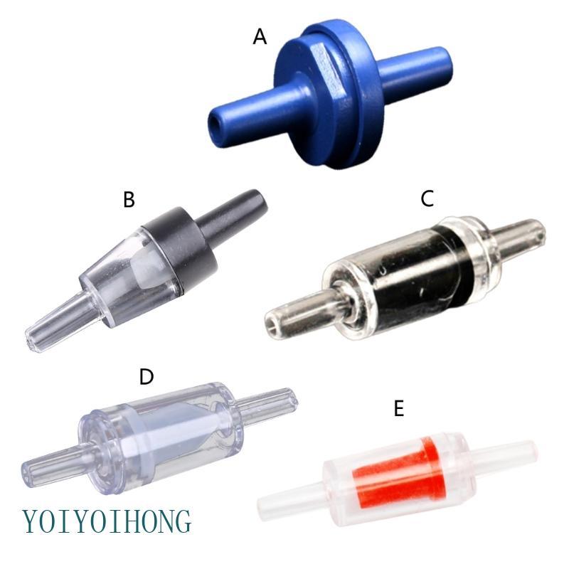 YOI Aquarium One Way Check สําหรับวาล์วสําหรับ Line Tube Fish สําหรับถัง Acc