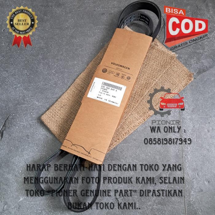 สายพานพัดลม VW GOLF 6,VW TIGUAN,VW TORAN,VW SCIROCCO TSI 6PK 1698 ORI