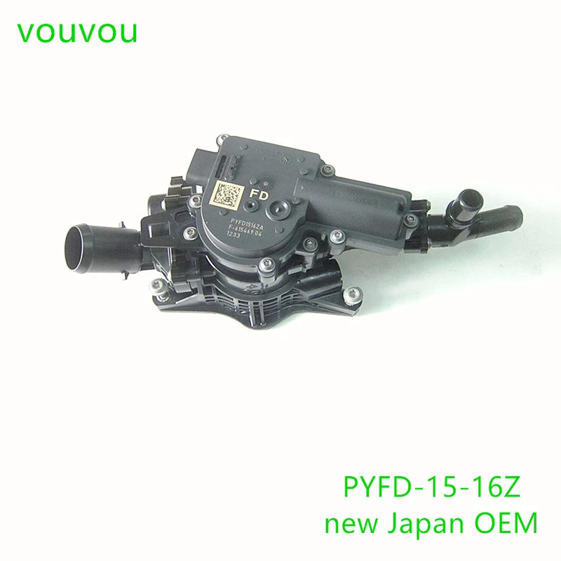 อุปกรณ์ตกแต่งรถยนต์ใหม่วาล์วควบคุมน้ําระบายความร้อนสําหรับ Mazda CX-5 17-2024 KF CX-8 CX-30 CX-3 Maz