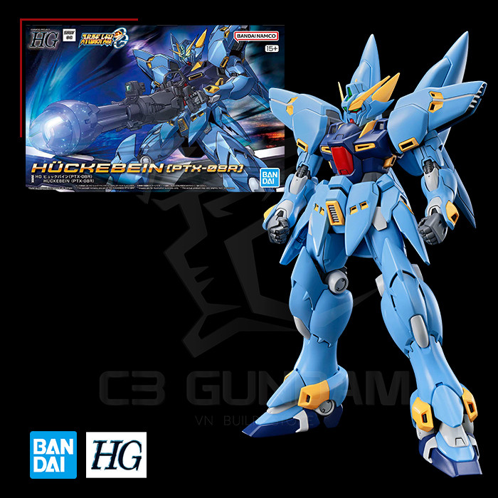 [BANDAI] HG Huckebein (PTX-08R) SRW OG SUPER ROBOT WARS C3 กันดั้มโมเดลและ TCG