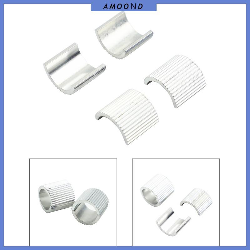 Motorcycle Handlebar Mount Risers Clamp 22mm 7/8In to 28mm 1-1/8In Shims Spacer