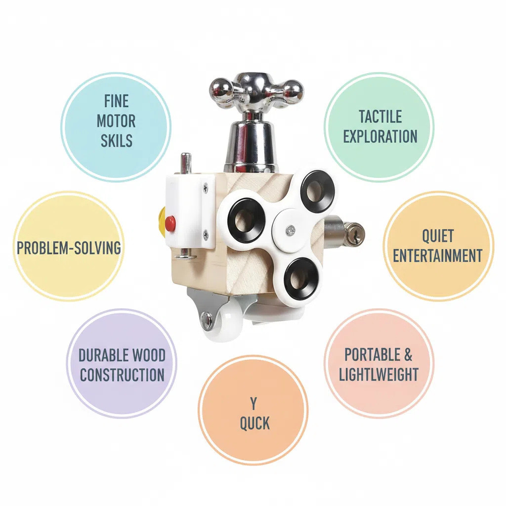[ขายร้อน] เด็กตรัสรู้ Early Education ปลดล็อค BSY Block การศึกษา BZY BOARD BSY BOARD ของเล่น