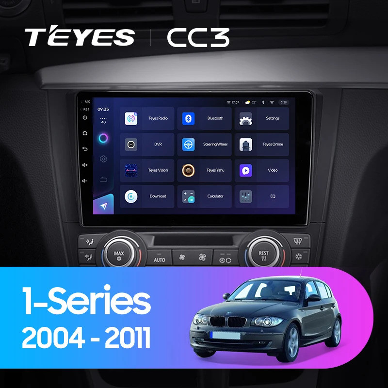 TEYES CC3 2K สําหรับ BMW 1-Series 1 Series E88 E82 E81 E87 2004 - 2011 รถ