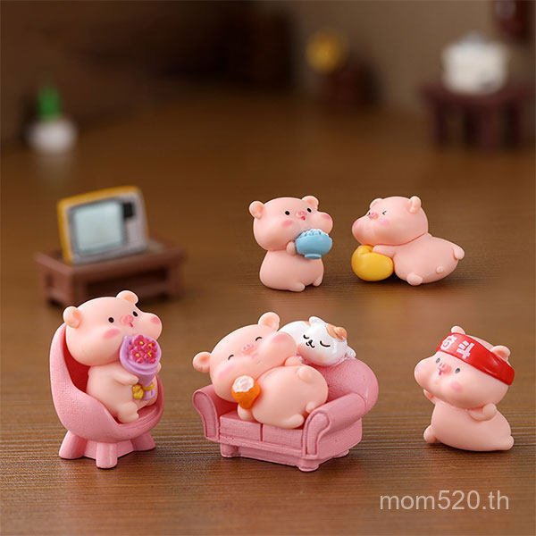 สินค้าใหม่หมูเครื่องประดับสํานักงานหนังสือสก์ท็อปในรถน่ารักแรงบันดาลใจตะลึงซนลูกหมู งaze เครื่องประด