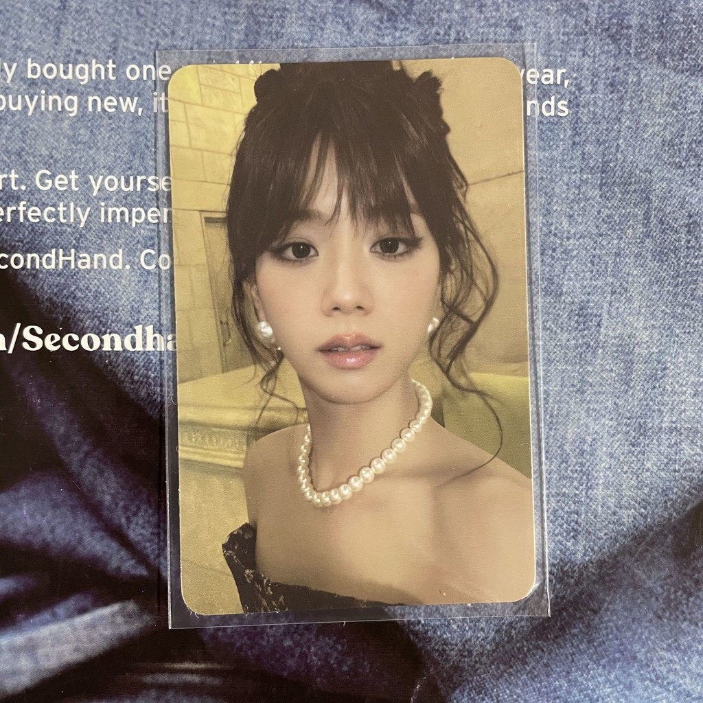BLACKPINK Kim jisoo Photocard jisoo Pearl Show yg โบนัสแพ็คเกจเดียว