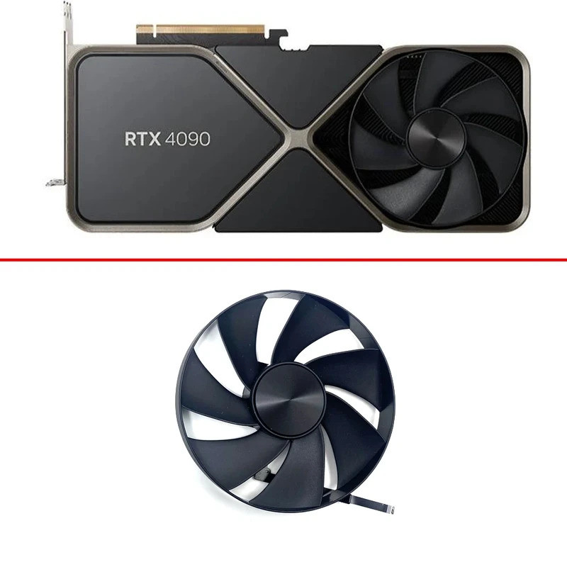 พัดลมระบายความร้อนใหม่ 115 มม.D4A31K04 AD4A31K05 RTX4090 GPU พัดลมสําหรับ NVIDIA RTX 4090 ผู้ก่อตั้ง