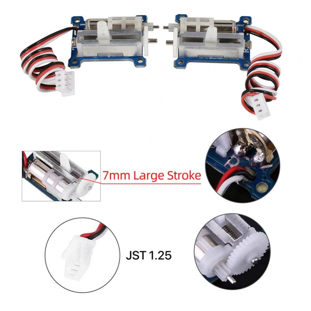 GS-1502 Linear พร้อมขั้วต่อ JST 21.4 x 15.2 x 12 มม. สําหรับรุ่น RC
