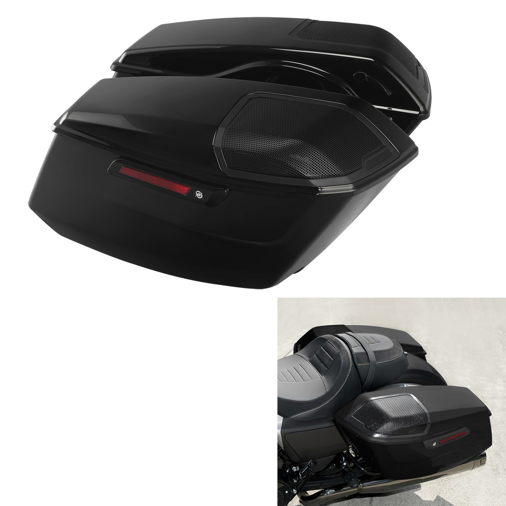 LSaddlebags W/6x9 "ลําโพง Cutout สําหรับ Harley CVO Road Glide ST FLTRXSTSE FLTRX Street Glide FLHX 