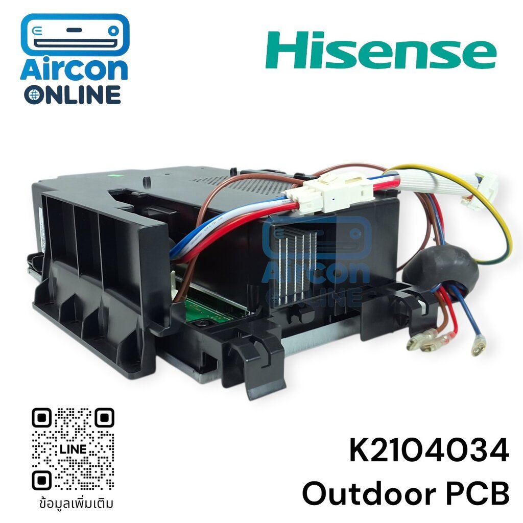 OUTDOOR PCB แอร์ HISENSE รหัส K2104034 ของแท้ ใหม่ มือ 1