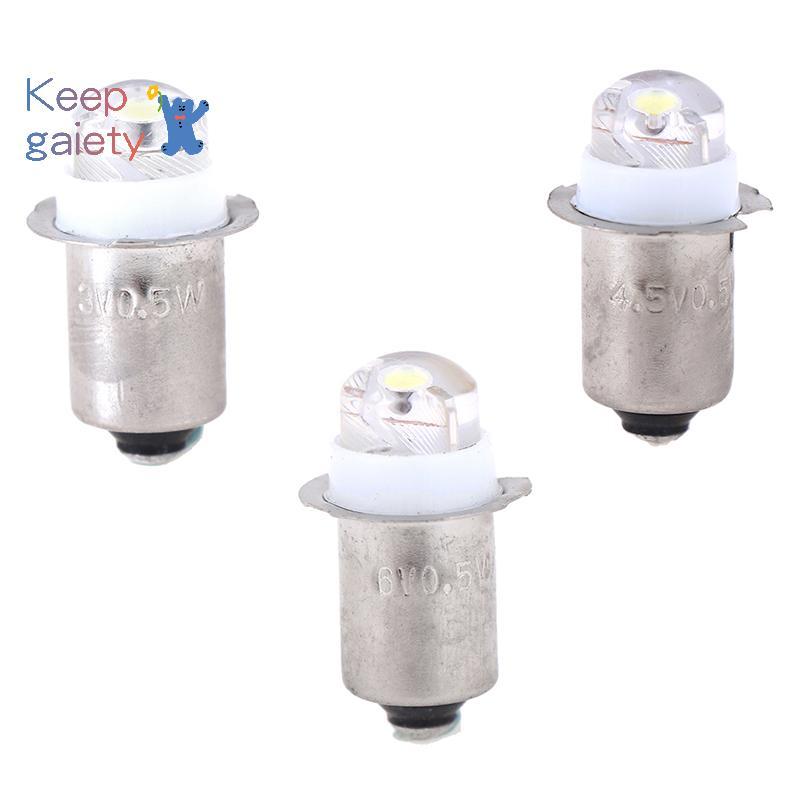 [Kpt-t] P13.5S 0.5w 3v 4.5v 6v ไฟทํางานไฟฉายไฟฉายเปลี่ยนหลอดไฟ led [ใหม่]