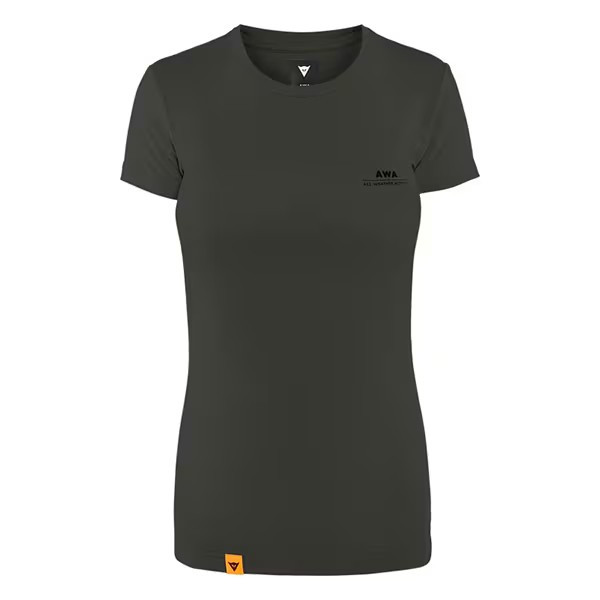 DAINESE AWA BLACK TEE WMN 11C - NINE-IRON S