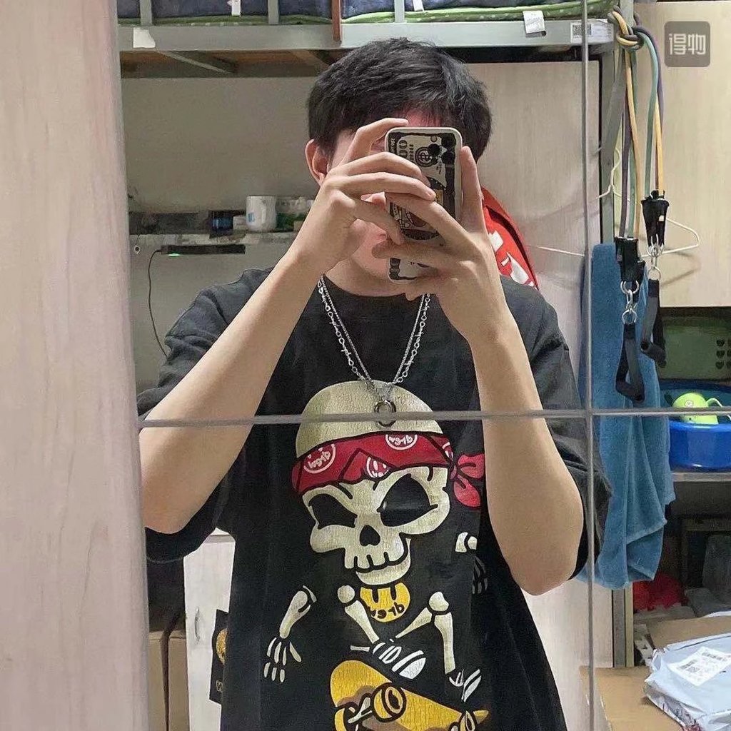 Drew House 21ss เสื้อยืดแขนสั้นปลาหมึก