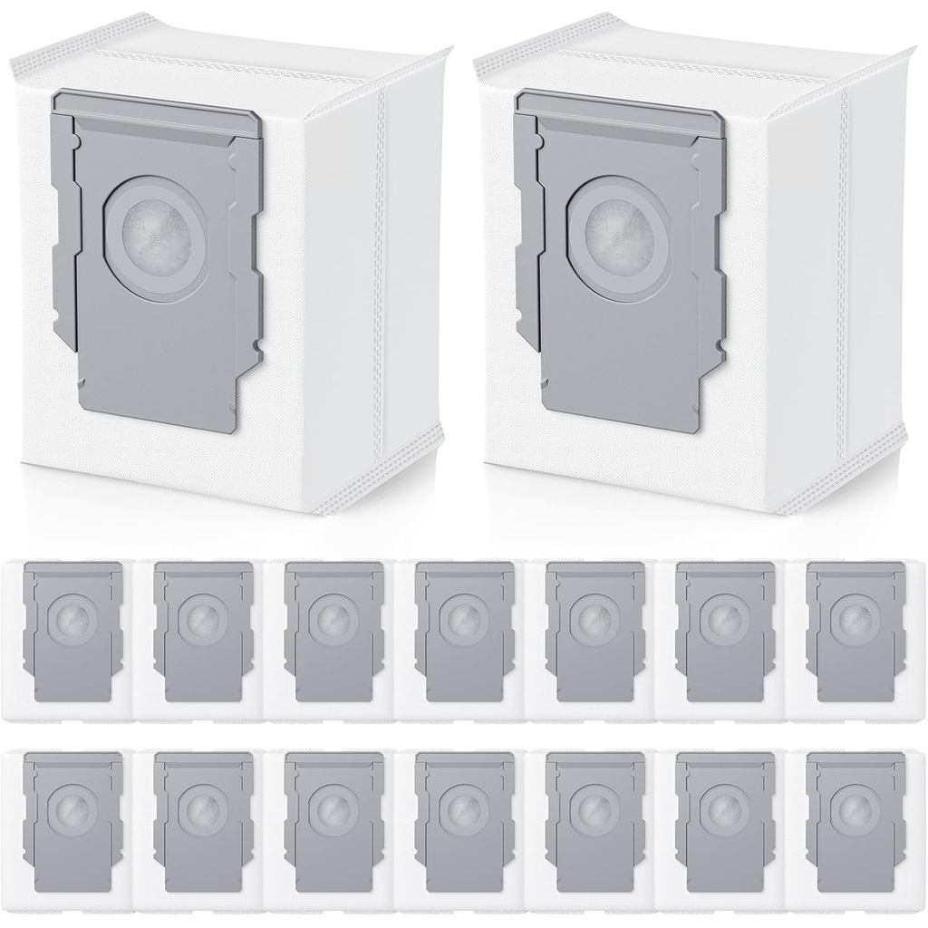 ถุงสูญญากาศ 16 แพ็คสําหรับ iRobot Roomba 104, 105, 405, 504, 505, 705, i7+, i8+, i3+, i5+, i6+, j5+,
