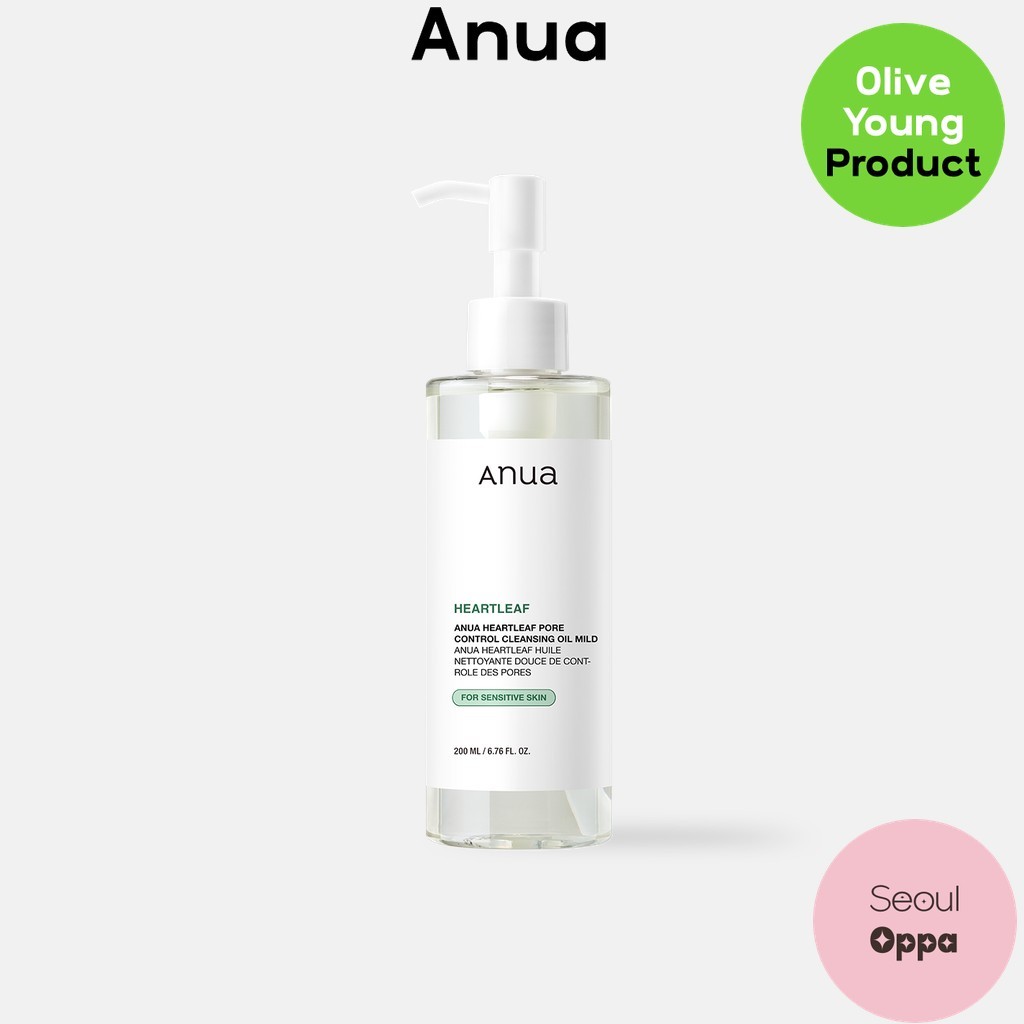 [Anua] Heartleaf Pore Control Cleansing Oil Mild 200ml / Korean Cleansing Oil / Pore Control / ของแท