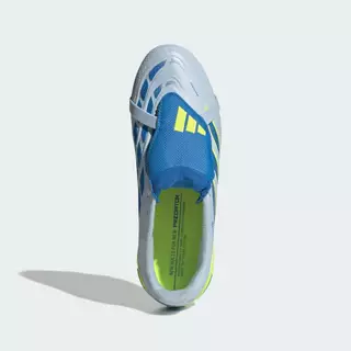adidas Football PREDATOR LEAGUE Fold-Over Tongue Firm Ground Football Boots Kids Unisex Blue JR7924