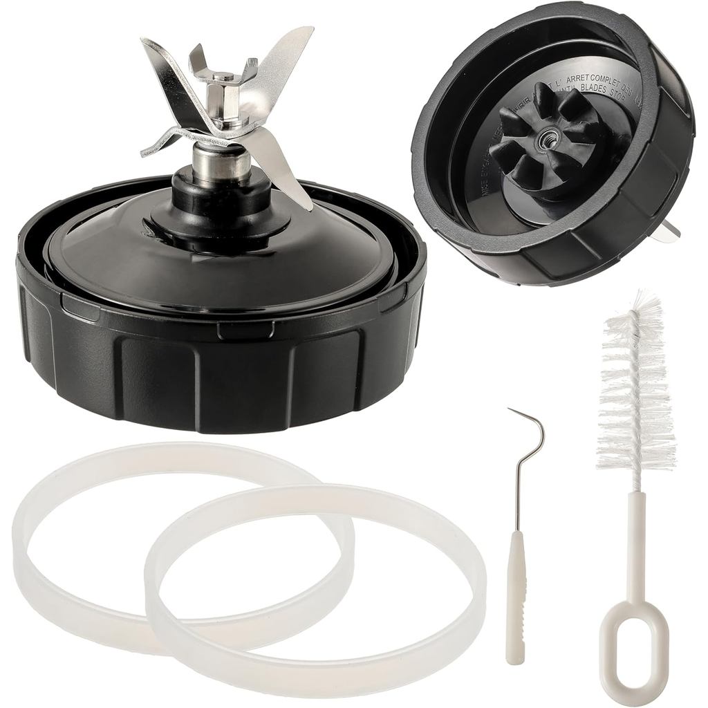 7 Fins เครื่องปั่นใบมีดใช้งานร่วมกับ Ninja BN401 BN751 BN801 BL480-30, Ninja Blender อะไหล่สําหรับ A