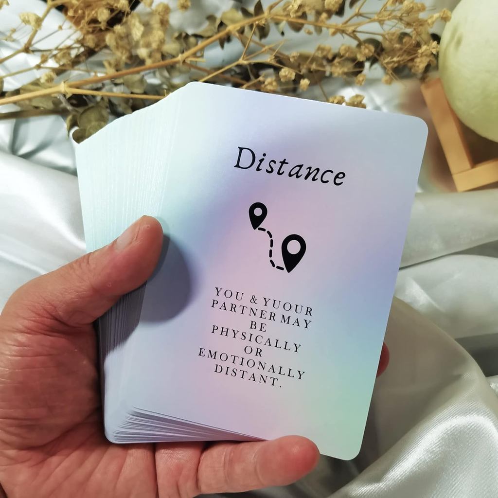 Han Yu Bowen Love Oracle Cards,Tarot Cards for Beginners Twin Flame Oracle Cards, Tarot Cards with M