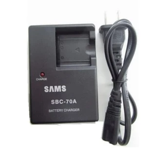 ใช้ได้ แบตเตอรี่ BP70A + เครื่องชาร์จสำหรับกล้อง Samsung ES80 ES90 ES95 ST66 ST100 ST700