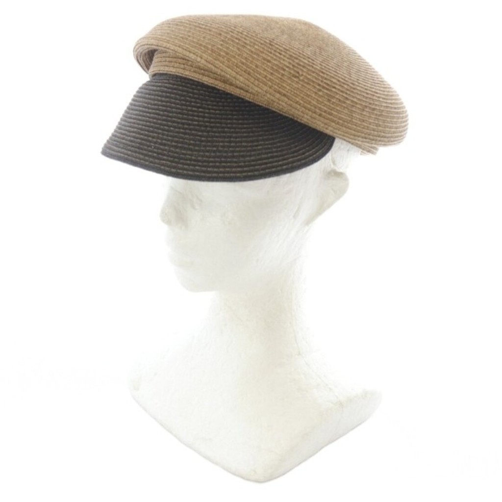 CA4LA Hat Newsboy Cap straw brown Direct from Japan Secondhand