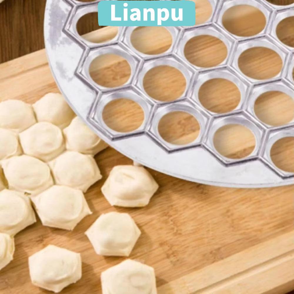 LIANPU Dumpling Mold,รัสเซียPeelmeni Maker 37 หลุมRavioli Maker,แบบพกพาRavioliครัวทําอาหารเครื่องมือ