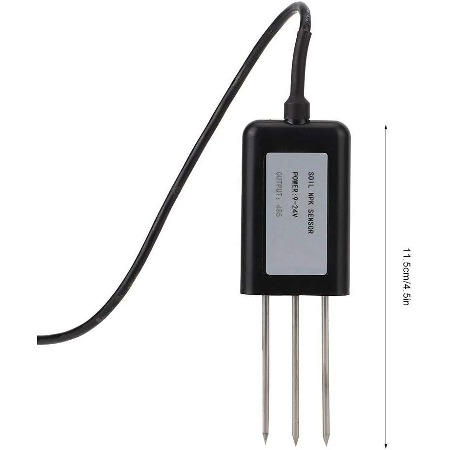 IP68 เซ็นเซอร์ NPK ดิน ABS, สารอาหารในดินความแม่นยําสูงเครื่องตรวจจับปุ๋ยอัจฉริยะเครื่องทดสอบมิเตอร์