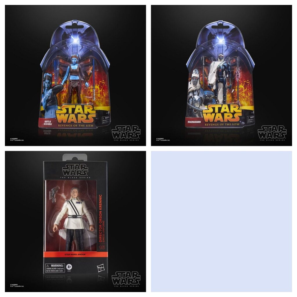 < ในสต็อก > Hasbro Star Wars 20 ซม. เคลื่อนย้ายได้ Ela Kusaila Blue Taiwei Clennick คลังสินค้าพร้อม
