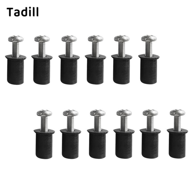 Tadill ชุดสกรูและยูกนัท M6 สำหรับเรือแคนูและแคยัค 12 ชิ้น — صورة 5