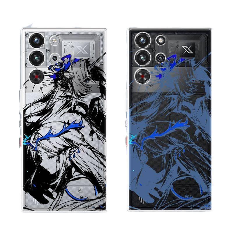 สําหรับเคสโทรศัพท์ Red Magic 10 Pro Red Magic 10S Pro+ เคสป้องกันการตกแบบเต็มฝาครอบป้องกันเกมโปร่งใส