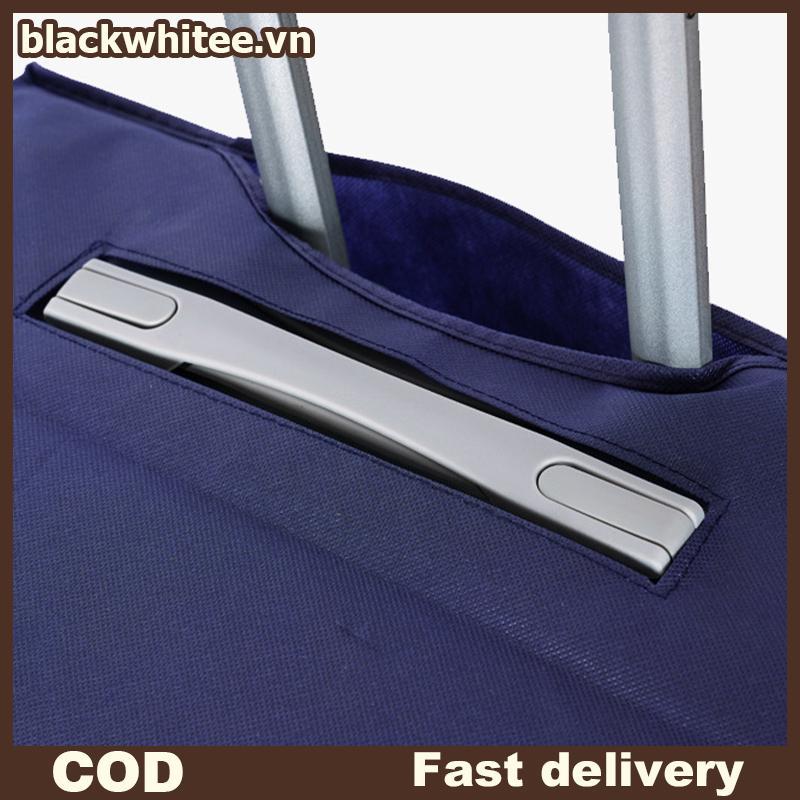 BWHTE กันน้ํากระเป๋าเดินทาง Protector กระเป๋าเดินทาง Baggage Dust Case Cover กระเป๋าเดินทาง Travel O