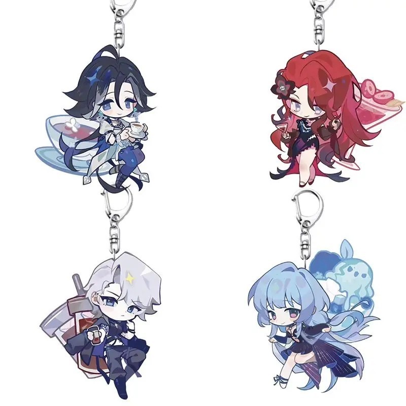 Path to Nowhere พวงกุญแจ อะนิเมะ micha อะคริลิค Infinity Love chibi รายการที่มีพิมพ์ที่คมชัดเป็นพิเศ