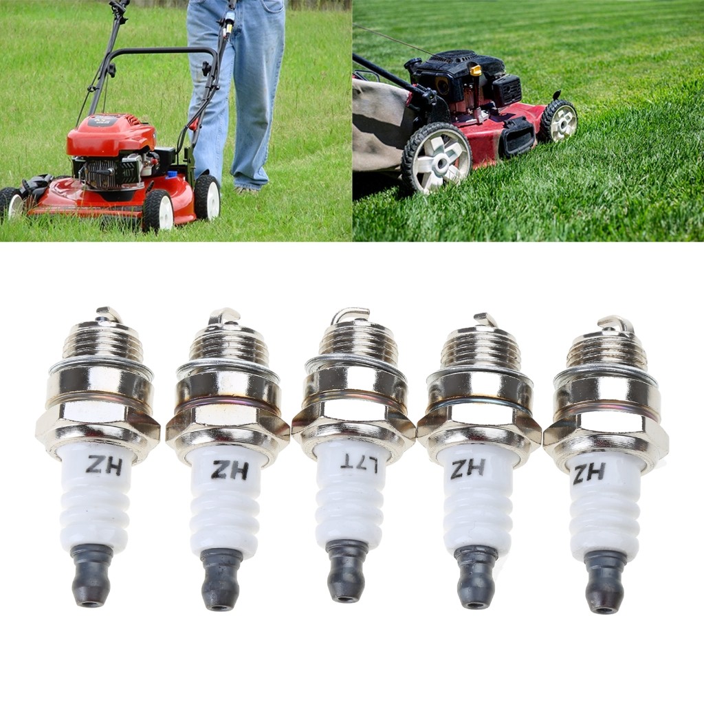 5 ชิ้นสําหรับ Spark Plug Fit สําหรับ L7T BM6A BPMR7A RCJ6Y RCJ7Y WSR5F 33cc-49cc Trimmer Blower เปลี