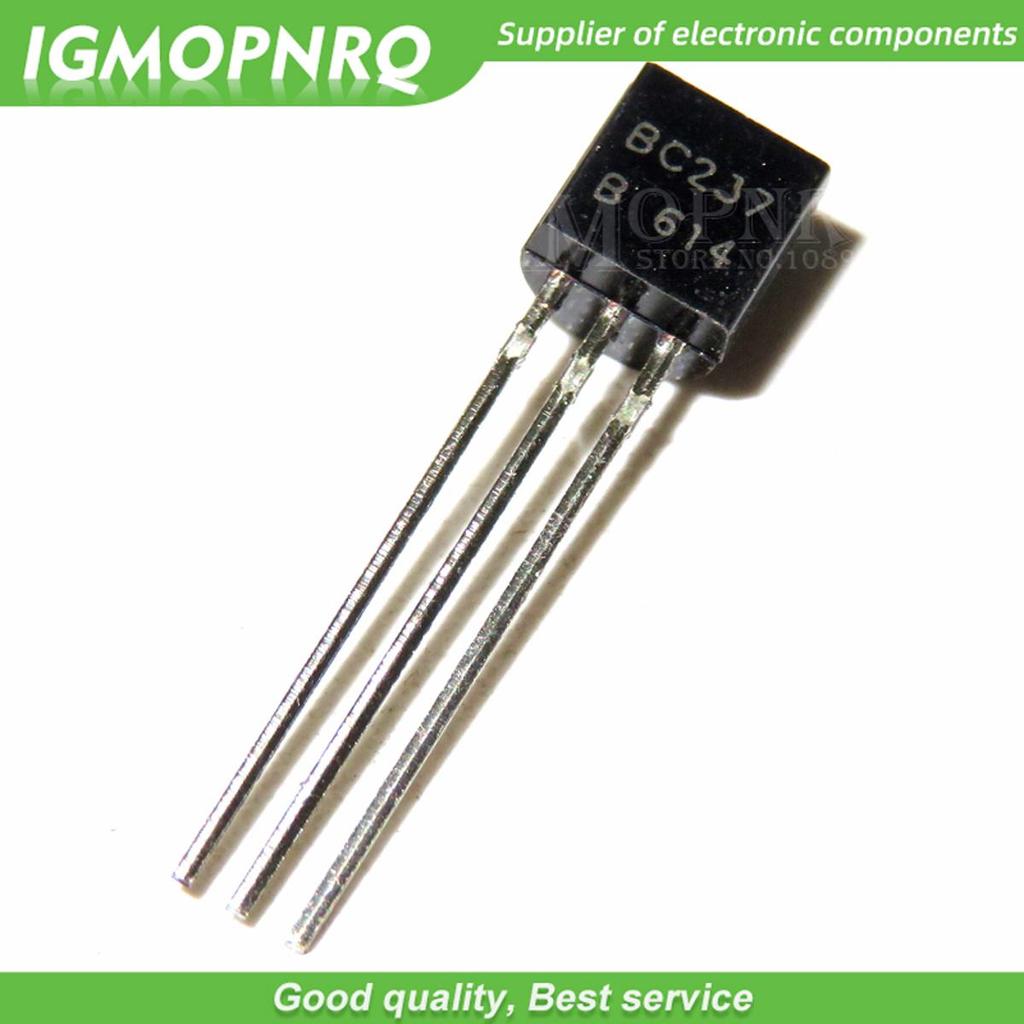 50PCS BC237B BC237 237 TO-92 NPN ทรานซิสเตอร์ต่ําใหม่เดิม