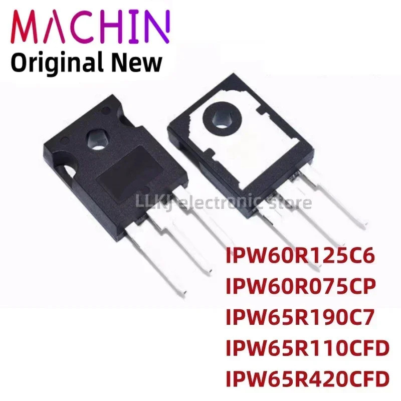 5 ชิ้น 6R125C6 IPW60R125C6 6R075P IPW60R075CP 65C7019 IPW65R190C7 65F6110 IPW65R110CFD 65F6420CF ทรา