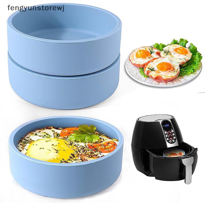 Fengyunstorewj Air Fryer Egg Poacher Cup สําหรับเตาอบบ้านภาชนะทําอาหารไมโครเวฟ TH