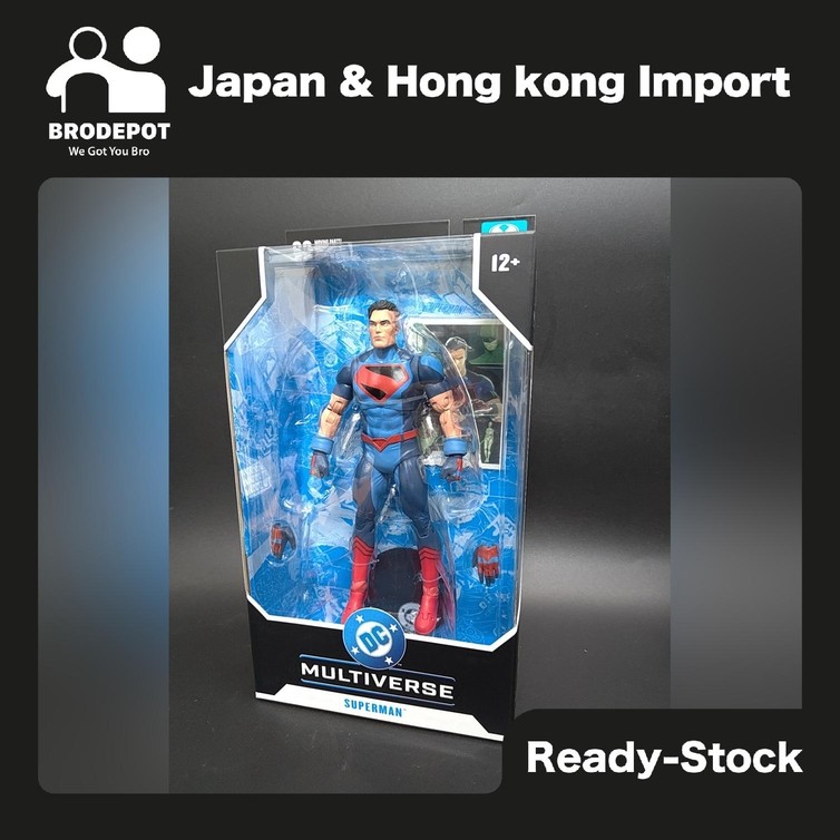 [Ready stock] McFarlane DC MULTIVERSE 7IN SUPERMAN (SUPERMAN & THE AUTHORITY)