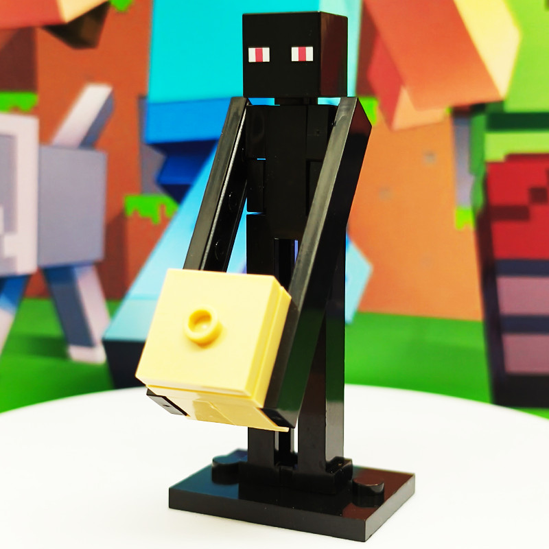 เลโก้ minecraft minecraft toy Minecraft ของขวัญวันเกิด Building Block Minifigure Ending Man Ending L