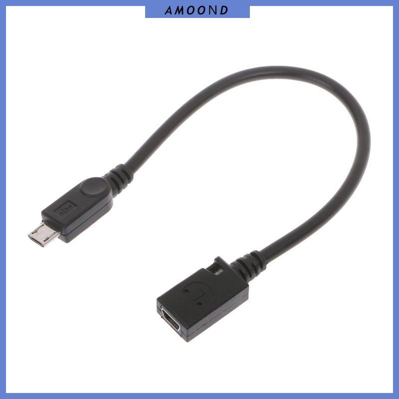 AMOOND Mini USB Female to Micro USB Male Adapter Connector Cable for MP3 MP4 Player