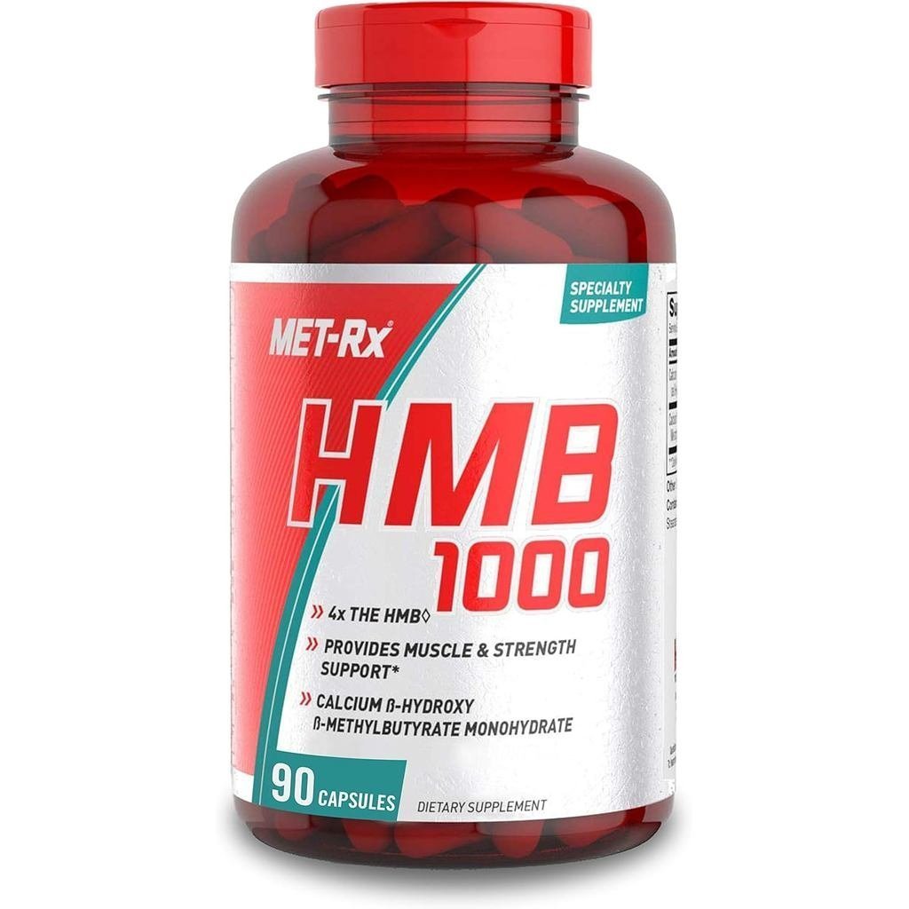 MET-Rx HMB 1000 แคปซูลอาหารเสริม, 90 นับ