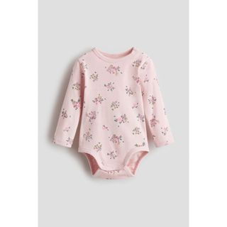 H&M(เอชแอนด์เอ็ม) บอดี้สูทผ้าฝ้ายพิมพ์ลาย Infants Printed co…